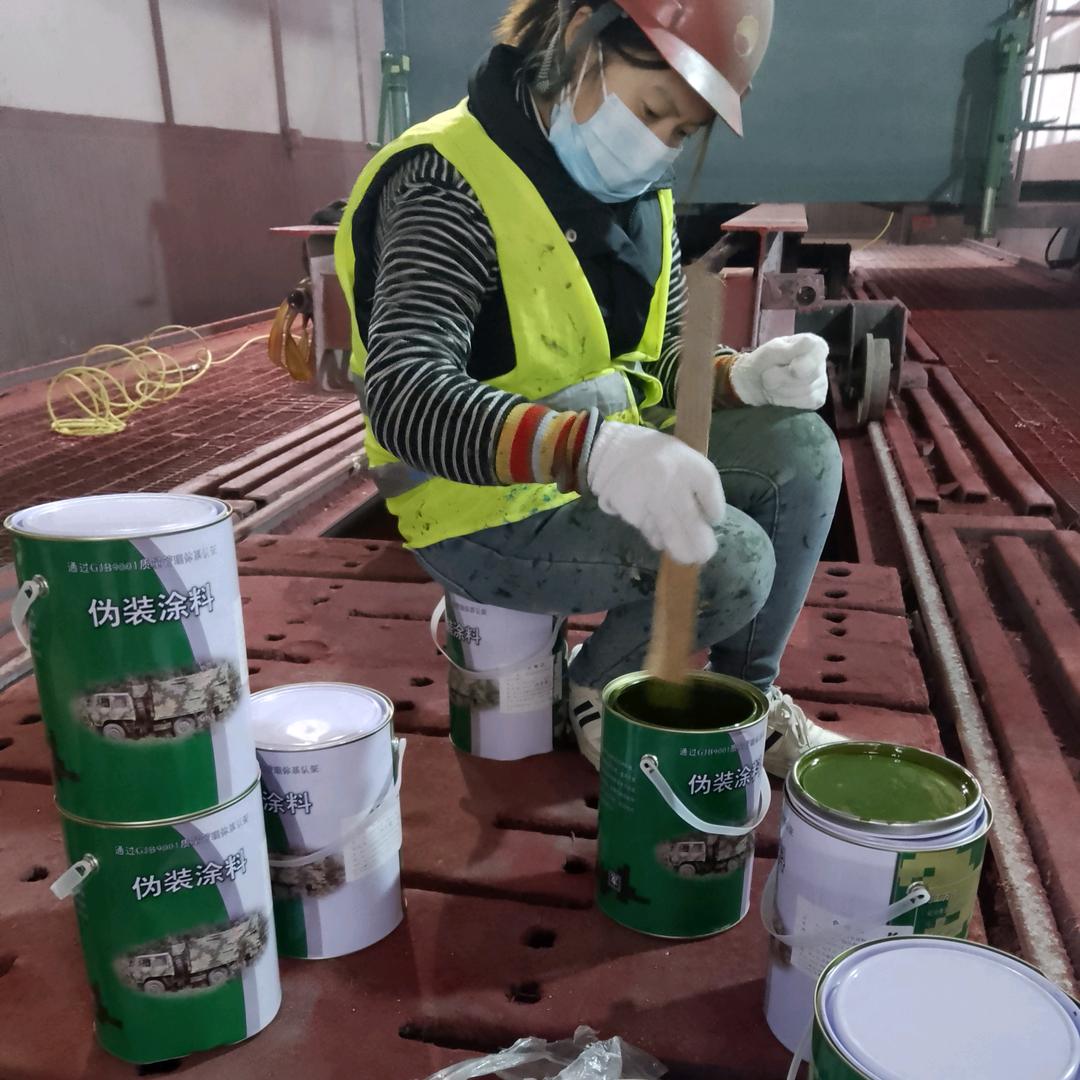 铁门关刷迷彩漆 空军迷彩漆怎么喷 07 如何喷