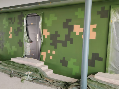 铁门关迷彩漆施工简介、工艺流程及分类