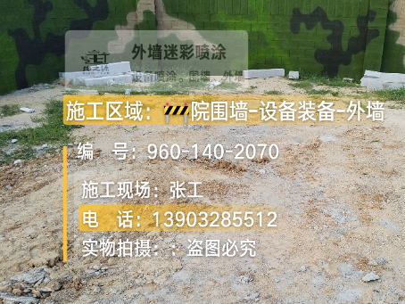 铁门关迷彩漆喷涂方法（通用 + 数码专项